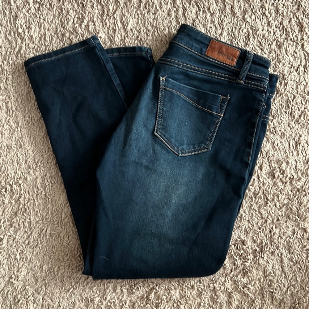 Express capri jeans